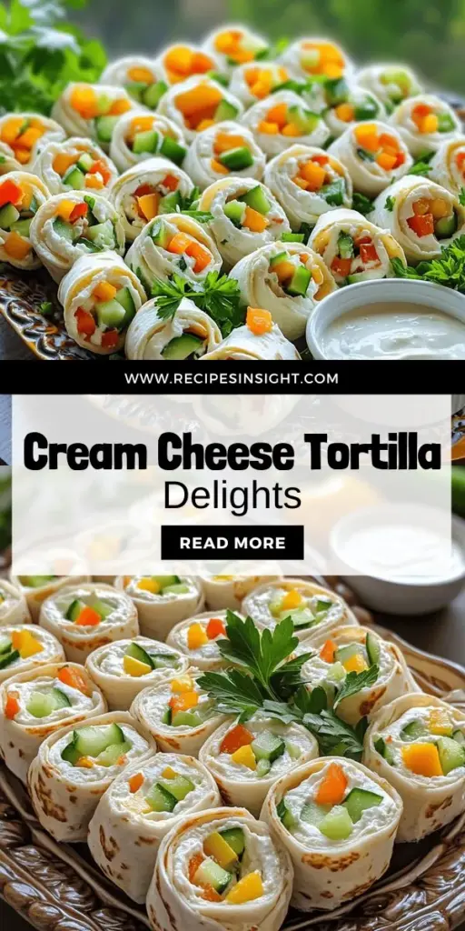 Discover the ultimate crowd-pleaser with cream cheese tortilla bites! This easy and fun appetizer is perfect for any gathering and can be customized with a variety of delicious fillings. In our blog post, you'll find a simple step-by-step recipe, creative flavor ideas, and tips for stylish presentation. Get ready to impress your guests with these vibrant, tasty rolls that are both nutritious and satisfying. Click to explore the full recipe now!