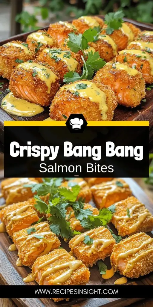 Elevate your dinner game with this Air Fryer Bang Bang Salmon Bites recipe! Enjoy crispy, flavorful salmon bites coated in a spicy, creamy Bang Bang sauce with minimal oil. This dish is simple to prepare and perfect for seafood lovers or anyone looking to incorporate more fish into their diet. Discover the steps to create this delectable treat and impress your family and friends. Click to explore the full recipe and enjoy a tasty, healthier meal today!