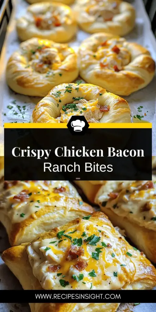 Indulge in a tasty treat with Air Fryer Chicken Bacon Ranch Bombs, the perfect quick and easy recipe for any occasion! Combining succulent chicken, crispy bacon, and zesty ranch dressing wrapped in buttery crescent dough, these bite-sized delights will be a hit at your next gathering. Discover step-by-step instructions to whip up this crowd-pleaser in no time. Click through to explore the easy recipe and elevate your snacking game!