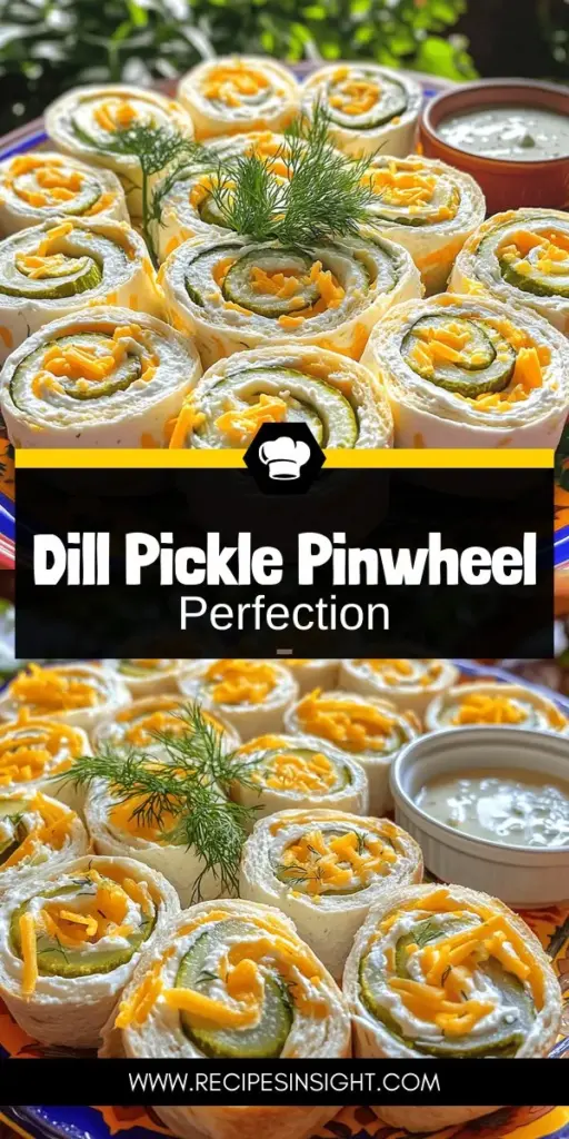 Elevate your next gathering with these delightful Dill Pickle Pinwheels! This tasty and easy party appetizer combines cream cheese, dill pickles, and tortillas for a fun twist that will impress your friends. Discover the essential ingredients, step-by-step instructions, and creative serving ideas in our article. Get ready to impress your guests with these delicious bites! Click through to explore the full recipe and make your party unforgettable.