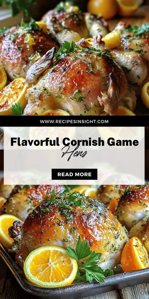 Discover how to elevate your meals with Cornish game hens, a flavorful alternative to regular chicken that's perfect for any occasion! This article explores their unique characteristics, compares them to traditional poultry, and shares easy cooking methods. With delicious recipes like Herb & Citrus Roasted Cornish Game Hens and ideal side dishes, you'll impress your guests effortlessly. Click through to unlock the secrets of flavorful cooking made easy with Cornish game hens!