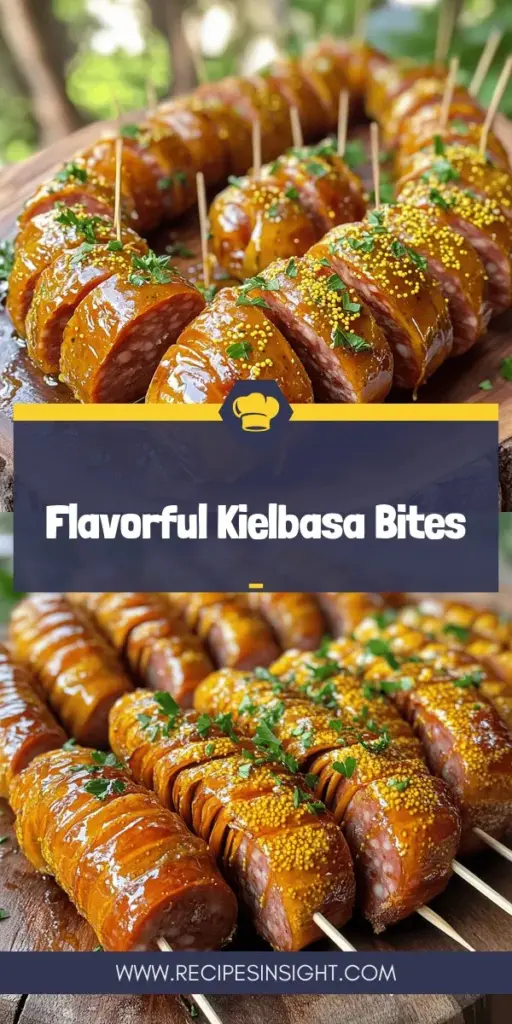 Enjoy a sensational treat with Mustard Hasselback Kielbasa Bites, perfect for any gathering! This recipe combines juicy kielbasa with a tangy mustard glaze, sweet honey, and a hint of garlic for a burst of flavor in every bite. Ideal for parties or game days, these easy-to-make bites will impress your guests. Click through for the full recipe and elevate your next snack game with this flavorful delight that everyone will love!