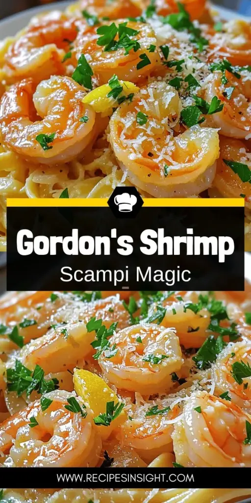 Elevate your dinner with Gordon Ramsay's Shrimp Scampi, a savory and simple recipe that will impress your guests! This dish is loaded with essential ingredients like fresh shrimp, garlic, and lemon, all crafted into a delectable meal. Whether you're a beginner or an experienced cook, our step-by-step guide and expert tips will help you master this classic recipe. Click through to discover the full recipe and start cooking today!