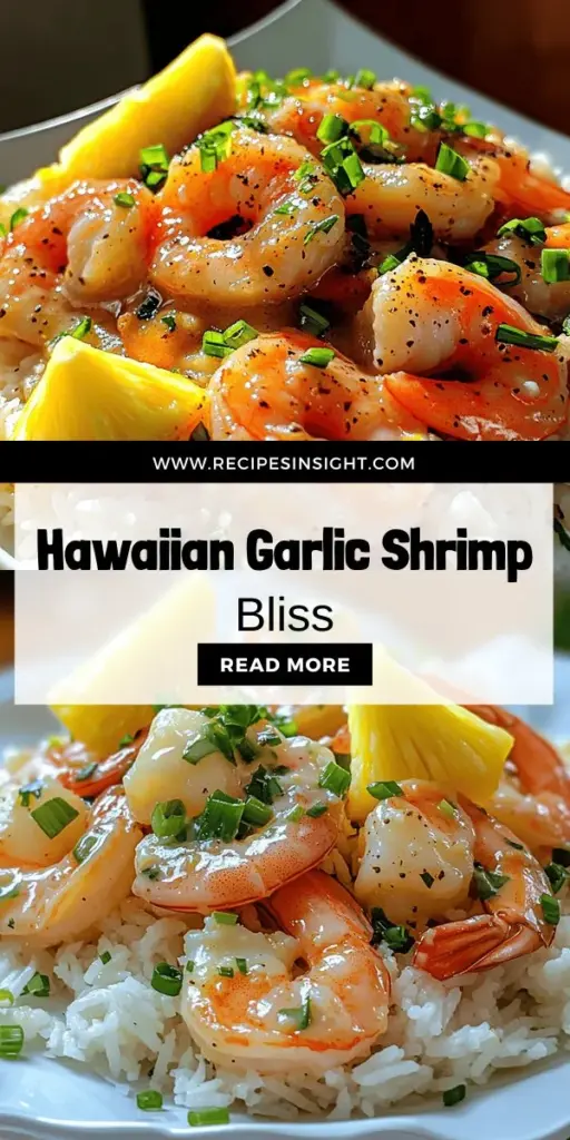 Indulge in the irresistible flavors of Garlic Shrimp Hawaiian Style, a savory delight that's perfect for seafood lovers! This easy recipe combines fresh shrimp with bold garlic, local spices, and tropical ingredients for a dish bursting with flavor. Discover key ingredients, step-by-step cooking instructions, and cultural significance. Click through to explore the full recipe and bring a taste of Hawaii to your kitchen today!