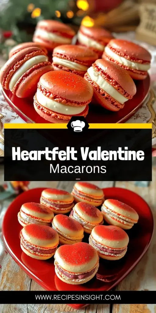 Surprise your special someone this Valentine’s Day with delicious Valentine’s Heart Macarons! These sweet and simple treats are not only delightful to taste but also a charming way to express your love. Follow our easy guide for all the ingredients and steps needed to create these beautiful heart-shaped desserts. Dive into the world of macarons and impress your loved one with your baking skills! Click through to explore the complete recipe and get inspired today!