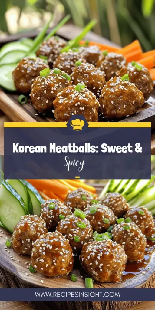 Are you ready to impress your taste buds? Sweet and spicy Korean meatballs are the ultimate comfort dish packed with flavor! This easy recipe takes you through the essential ingredients and step-by-step instructions, perfect for any dinner table or gathering. Discover how to customize your meatballs with creative variations and perfect glazes. Click through to explore these delicious recipes and elevate your cooking game today!