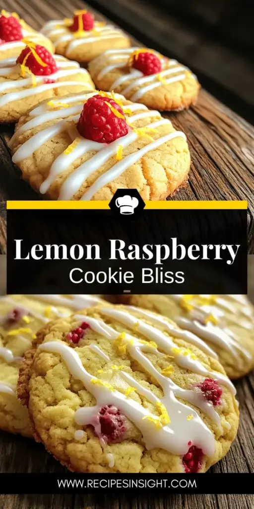 Indulge in a burst of flavor with these delightful lemon raspberry cookies! This easy recipe makes baking a breeze, whether you're a novice or a pro. Discover key ingredients, simple steps, and expert tips to create soft, zesty cookies that will impress everyone. Perfect for any occasion, these treats are sure to be a hit! Click through to explore the full recipe and elevate your baking game today!