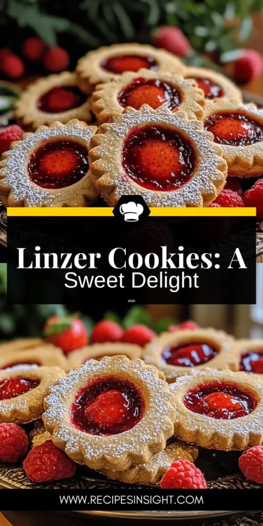 Discover the joy of baking with our delightful Linzer berry cookies recipe! These sweet, buttery treats are filled with your choice of jam, creating a perfect snack or thoughtful gift. Our step-by-step guide covers everything from essential ingredients to baking tips, including fun variations to wow your friends and family. Click through to explore the full recipe and uncover the secrets to making the best homemade Linzer berry cookies you'll ever taste!