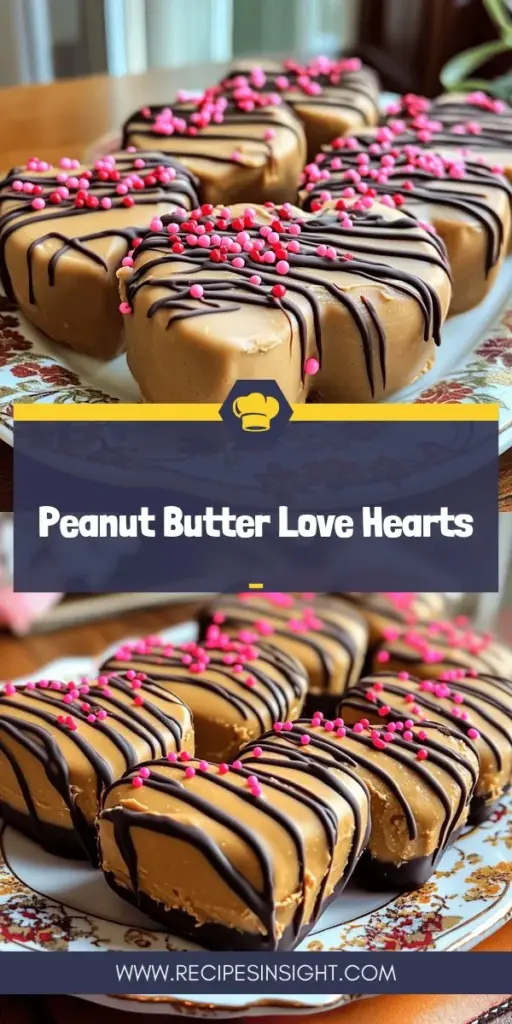 Make this Valentine’s Day special with Peanut Butter Valentine’s Heart Treats! Discover simple, delicious recipes that are perfect for impressing loved ones or involving kids in the kitchen. These no-bake treats combine creamy peanut butter with fun decorations and serving ideas to bring joy to any occasion. Click through to explore step-by-step instructions and unleash your creativity with peanut butter magic this Valentine’s Day!