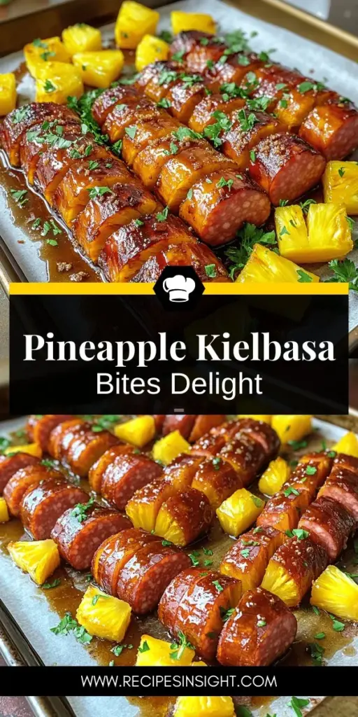 Discover the delicious fusion of sweet and savory with Pineapple Hasselback Kielbasa Bites! This innovative appetizer combines succulent kielbasa sausage with fresh pineapple, creating a vibrant dish that will impress your guests. Follow our step-by-step guide to prepare this mouthwatering treat that’s perfect for gatherings or family dinners. Click through for the full recipe and elevate your appetizer game today!