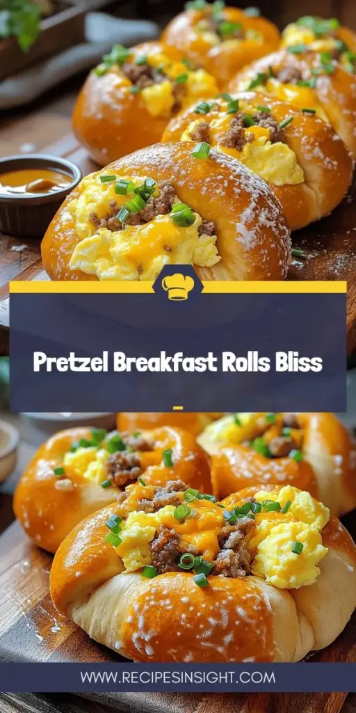 Start your day off right with delicious pretzel-style stuffed breakfast rolls that combine fluffy dough with savory fillings! These delightful rolls are perfect for breakfast or brunch, featuring flavors like scrambled eggs, cheddar cheese, and breakfast sausage. Easy to customize for any taste, they’re sure to impress your family and friends. Get inspired and discover the full recipe to create these mouthwatering treats at home today!