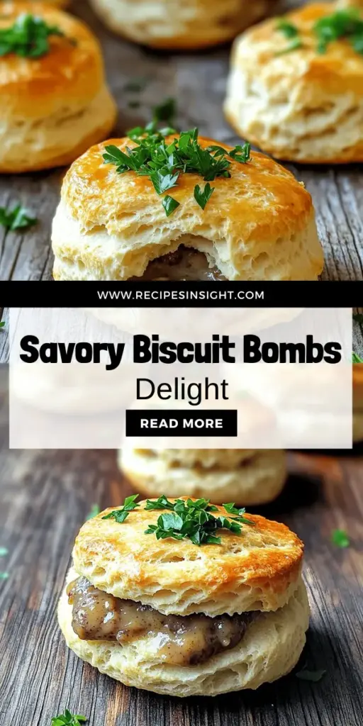 Savor the flavors of Southern comfort with these delicious Biscuits and Gravy Bombs! This fun twist on a classic dish features flaky, buttery biscuits filled with rich sausage gravy, perfect for brunch or cozy dinners. Discover the simple steps to create heartwarming bombs that everyone will adore. Don’t wait—click through to explore this delightful recipe and bring a taste of home to your table today!