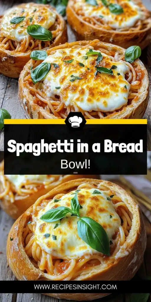 Looking to impress at your next meal? Try this easy and delicious bread bowl spaghetti recipe! Enjoy the perfect blend of pasta and crispy bread in a fun, hands-on dish. I'll guide you through selecting the best bread bowls, cooking spaghetti, and customizing toppings to delight everyone at your table. Get inspired to create this unique meal that is sure to be a hit with family and friends. Click through to explore the full recipe and start cooking today!