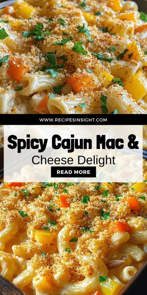 Discover the tantalizing flavors of Cajun Mac and Cheese, a spicy twist on the classic comfort food. This delicious recipe combines creamy cheese with bold Cajun spices, offering a unique and satisfying meal. Perfect for customization, you can adjust the heat and ingredients to suit your tastes. Click through to explore detailed preparation steps, ingredient tips, and serving suggestions that will elevate your cooking game and impress your guests!