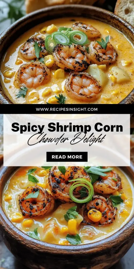 Dive into the deliciousness of Blackened Shrimp and Corn Chowder with this easy-to-follow recipe! Experience the perfect combination of spicy blackened shrimp and sweet corn, all wrapped in a creamy base. This hearty dish is not only quick to make but also packed with nutritious ingredients, ideal for busy weeknights or special gatherings. Click through to explore the full recipe and bring this comforting chowder to your table today!