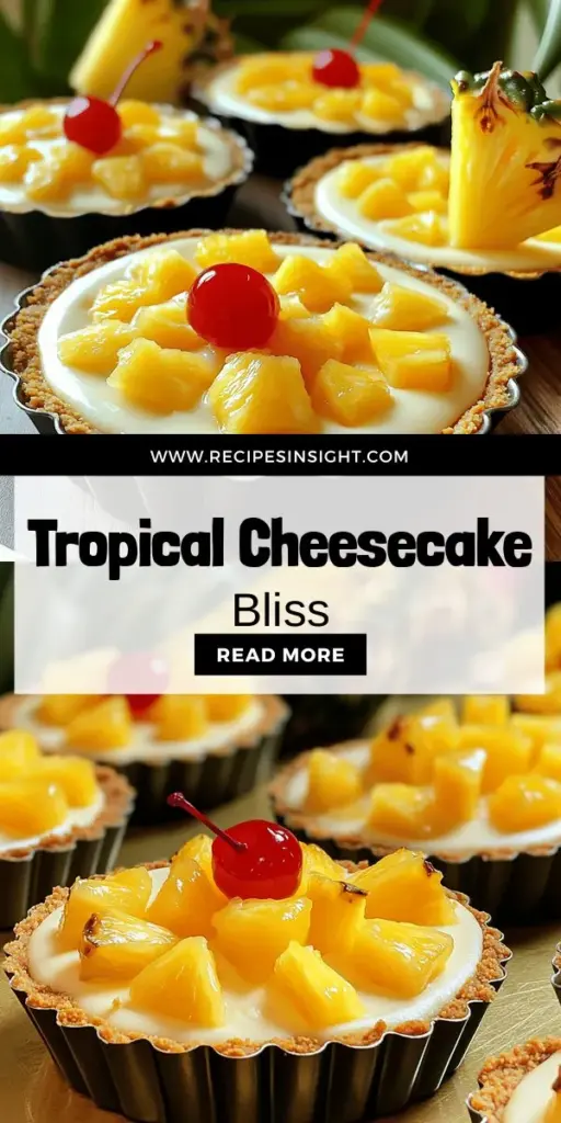 Indulge in the delightful taste of Pineapple Upside-Down Cheesecakes that is sure to impress at your next gathering! This creamy and rich dessert offers a fun twist on the classic, combining a crunchy crust with the sweet, tropical flavors of crushed pineapple and the smoothness of cream cheese. Discover easy step-by-step instructions, key ingredients, and creative variations to elevate your baking. Click through to explore the full recipe and start making this irresistible treat today!