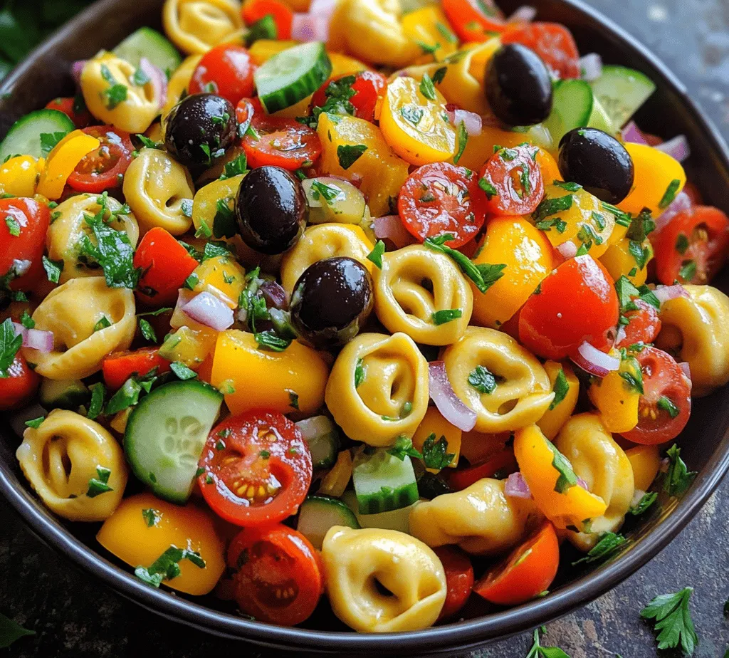 If you're searching for a dish that effortlessly combines flavor, texture, and visual appeal, look no further than Tortellini Fiesta Pasta Salad. This vibrant salad is not only a feast for the eyes but also a deliciously satisfying meal that is perfect for a variety of occasions, from summer barbecues to potlucks and picnic outings. The medley of colorful ingredients creates a delightful harmony of tastes that will please even the pickiest of eaters.