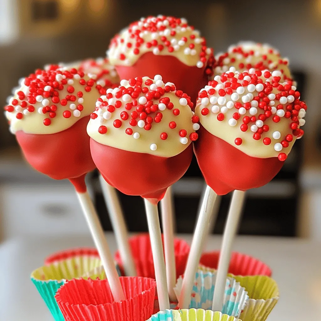 Red velvet cake pops are sweet treats that bring joy to any gathering. These fun bites blend the rich, smooth taste of red velvet cake with creamy frosting. This mix creates a perfect balance of flavor and texture. People love cake pops for their bite-sized convenience and pretty look. They are a hit at parties and events.