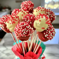 Red velvet cake pops are sweet treats that bring joy to any gathering. These fun bites blend the rich, smooth taste of red velvet cake with creamy frosting. This mix creates a perfect balance of flavor and texture. People love cake pops for their bite-sized convenience and pretty look. They are a hit at parties and events.