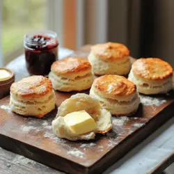 There’s something uniquely comforting about the smell of homemade biscuits wafting through the kitchen. Whether you enjoy them alongside a warm bowl of soup, as a base for savory dishes, or simply slathered with butter and jam, biscuits evoke feelings of warmth and nostalgia. They’re a staple in many households, especially in the South, where they’re often served at breakfast or as part of a hearty meal. What sets a truly great biscuit apart from the rest? The secret lies in the ingredients and techniques, particularly the use of buttermilk, which not only enhances the flavor but also contributes to the delightfully fluffy texture that makes each bite irresistible.