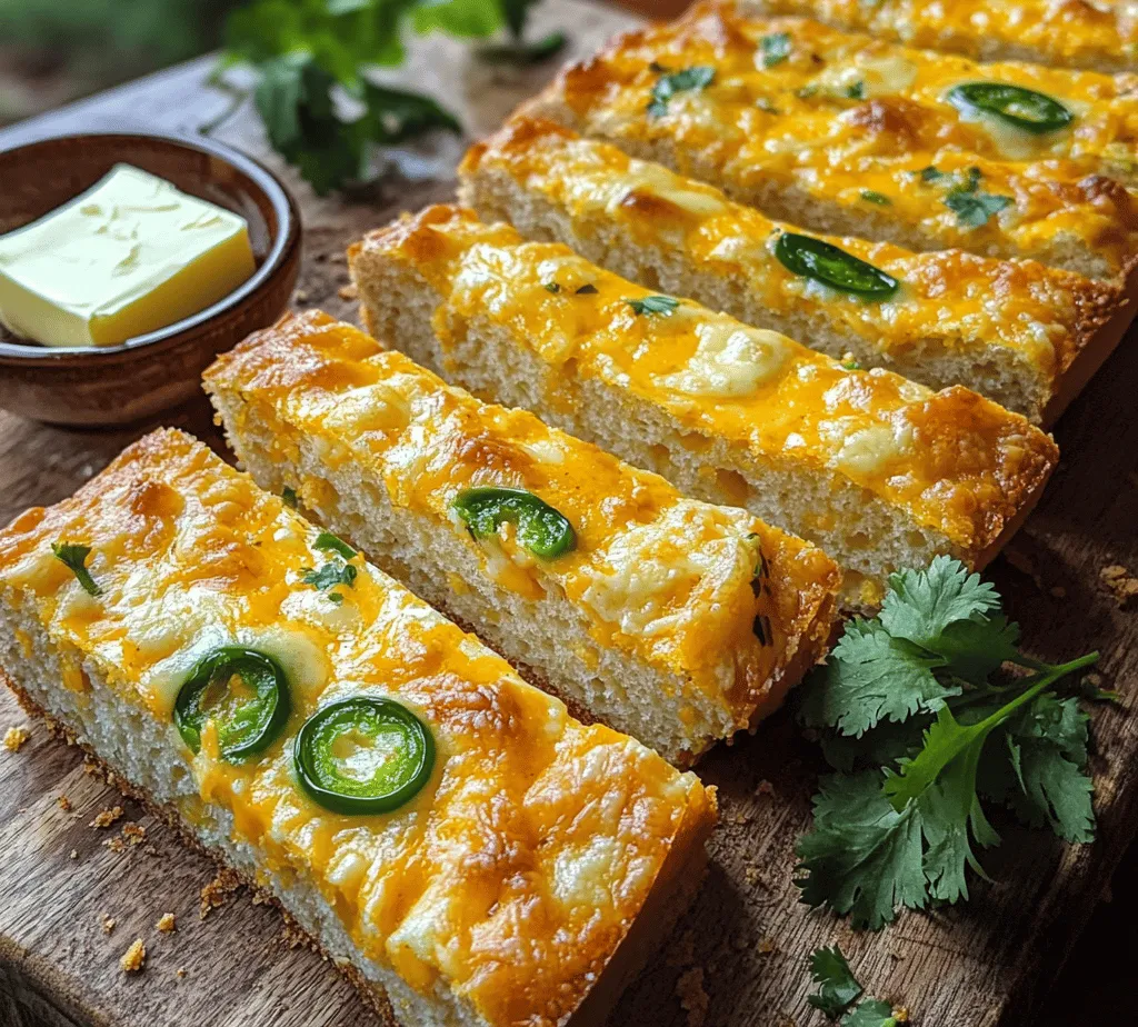 Step into the delightful world of homemade bread, where the aroma of freshly baked goods fills your kitchen and the anticipation of the first warm slice is almost unbearable. Today, we’ll explore a unique and mouthwatering recipe that brings the perfect fusion of heat and richness straight to your dining table: Fiery Jalapeño Cheddar Bliss Bread. This recipe stands out not only for its fiery kick but also for the cheesy goodness that complements the spice.