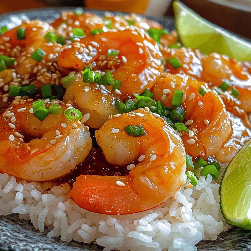 The honey sriracha shrimp recipe requires simple but tasty ingredients. You need one pound of large shrimp, peeled and deveined. This shrimp offers a meaty texture and cooks quickly.