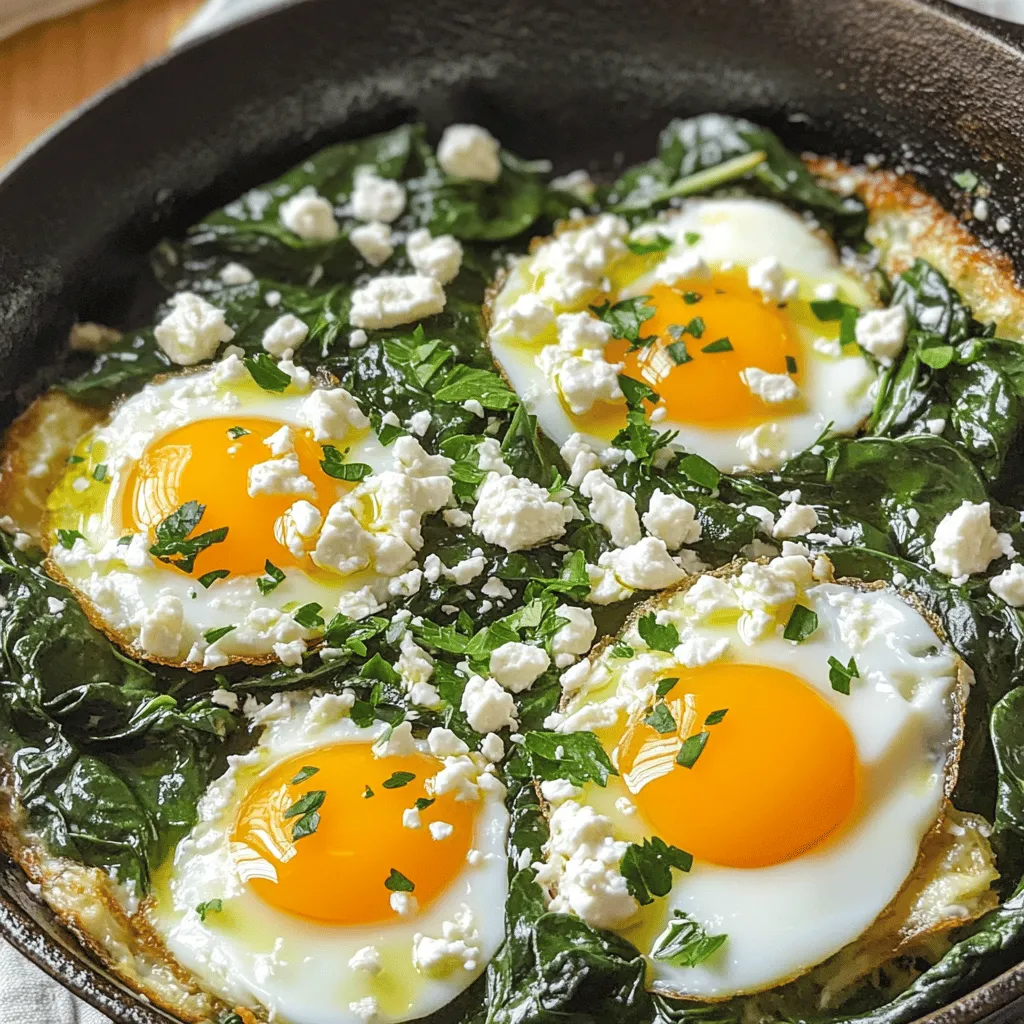 To make a great breakfast skillet spinach and eggs recipe, start with fresh ingredients. You will need: