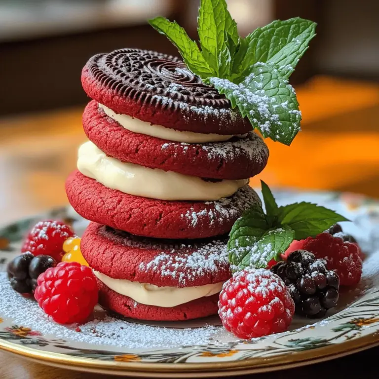 Red Velvet Oreos are a fun twist on the classic Oreo cookie. They have a rich red color and a creamy filling. This limited edition snack combines the flavors of red velvet cake and cream cheese frosting. It is no wonder that dessert lovers adore them!