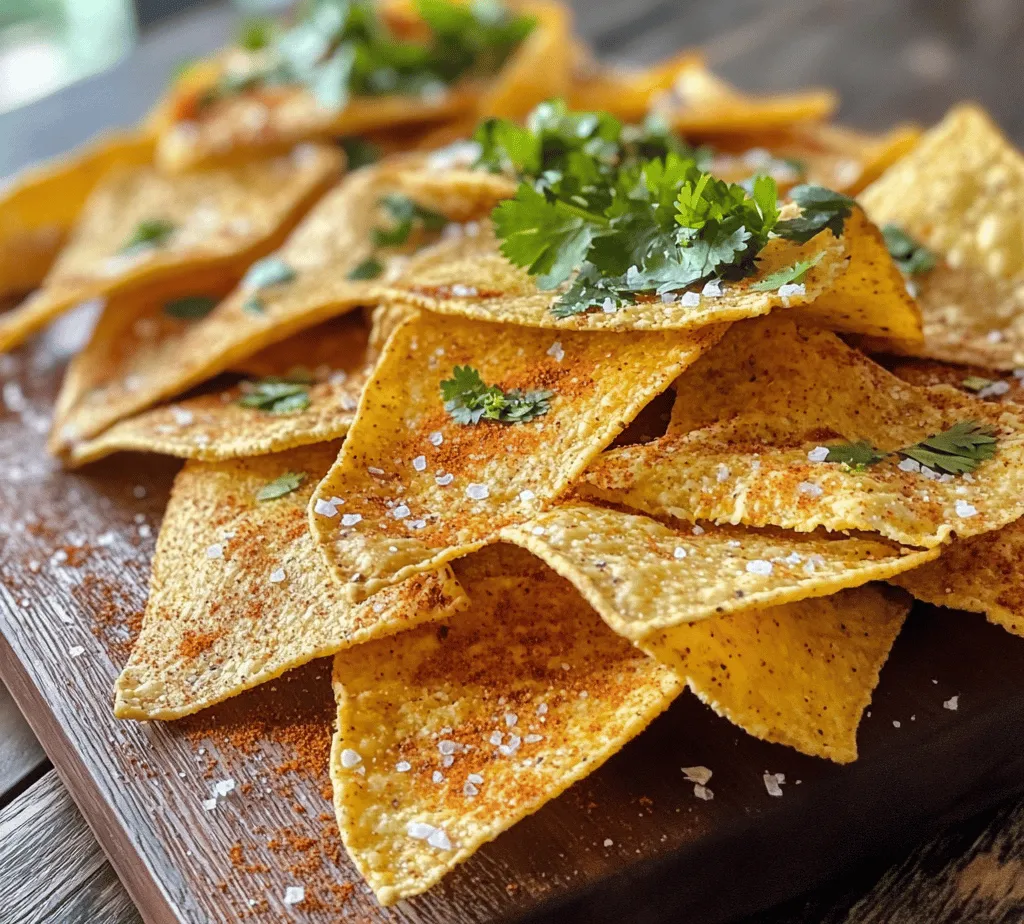 Tortilla chips are not just a snack; they are a beloved culinary staple that has captured the hearts and taste buds of millions around the globe. Whether enjoyed at a lively gathering, paired with a zesty salsa, or savored alone, their irresistible crunch and versatility make them a favorite for all occasions. In this recipe, we will elevate the classic tortilla chip by introducing a unique flavor profile that features zesty seasoning, ensuring every bite is packed with deliciousness.