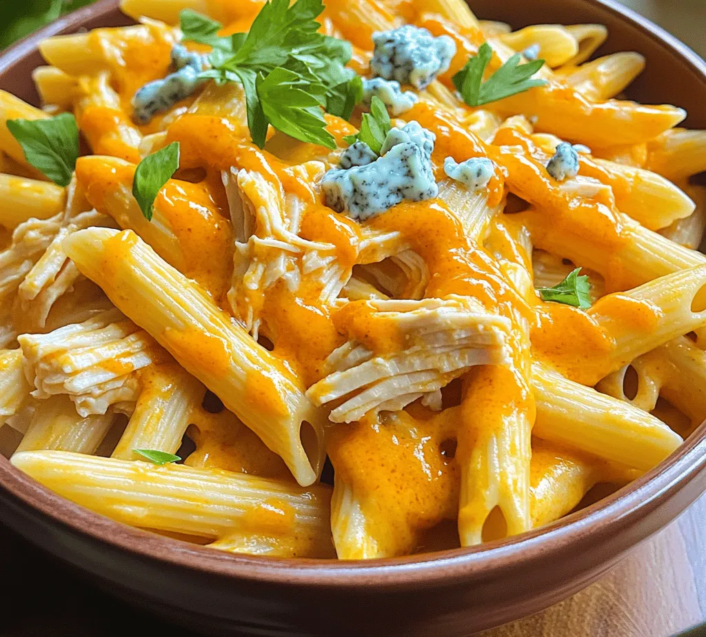 Creamy Buffalo Chicken Pasta is a dish that perfectly marries the flavors of spicy buffalo sauce with the comforting richness of a creamy pasta sauce. This delectable meal has gained immense popularity among food lovers, particularly as a go-to comfort food that satisfies cravings while providing a delightful twist on traditional pasta dishes. The combination of tender pasta, succulent chicken, and the fiery kick of buffalo sauce creates a culinary experience that is both satisfying and indulgent.