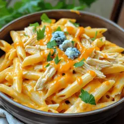 Creamy Buffalo Chicken Pasta is a dish that perfectly marries the flavors of spicy buffalo sauce with the comforting richness of a creamy pasta sauce. This delectable meal has gained immense popularity among food lovers, particularly as a go-to comfort food that satisfies cravings while providing a delightful twist on traditional pasta dishes. The combination of tender pasta, succulent chicken, and the fiery kick of buffalo sauce creates a culinary experience that is both satisfying and indulgent.