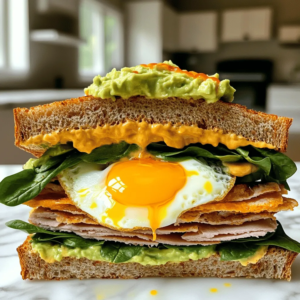 Choosing the best ingredients for your egg and ham breakfast sandwich is key. Start with fresh bread. Whole grain bread adds a nutty flavor and good texture. It also keeps the sandwich healthy. Use thick slices to hold all the fillings.