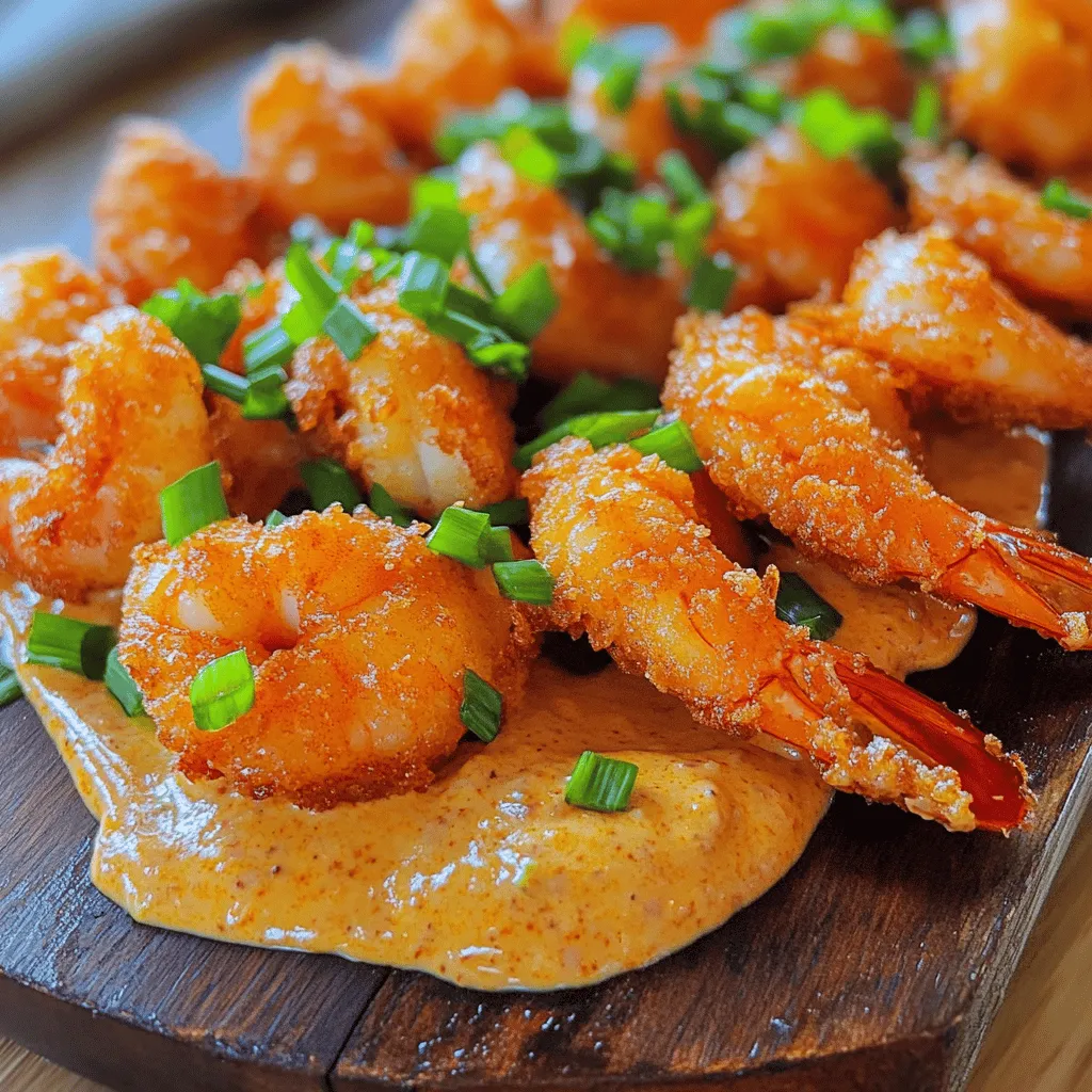 For a great Bang Bang Shrimp recipe, you need fresh, tasty ingredients. The star of this dish is shrimp. I recommend using large shrimp. They hold up well during cooking and get a nice crisp. Next, buttermilk is key. It helps make the shrimp tender and adds flavor.