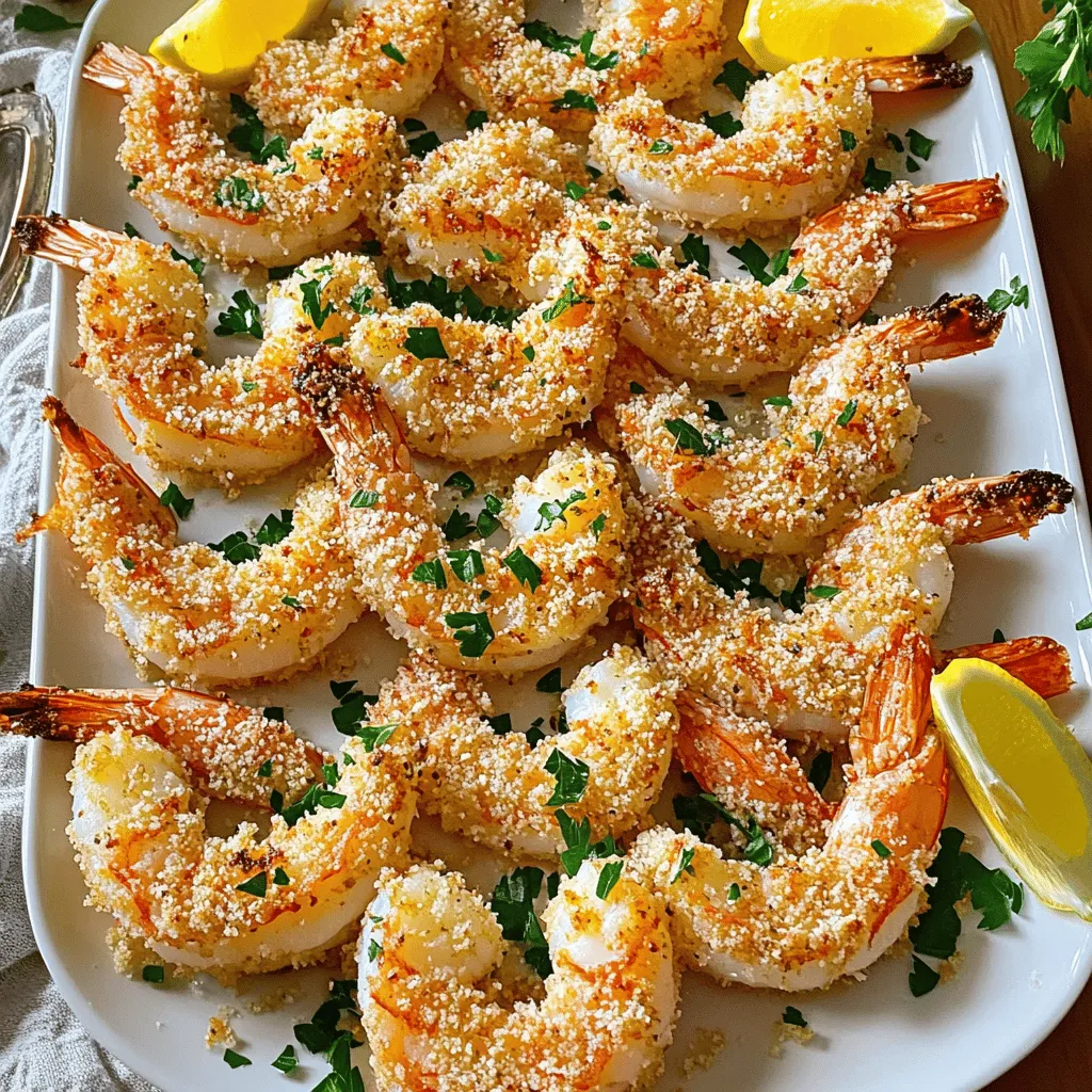 The magic of crispy baked shrimp starts with the right ingredients. First, use large shrimp. They provide a nice bite and cook well. Look for shrimp that is fresh and firm to the touch.