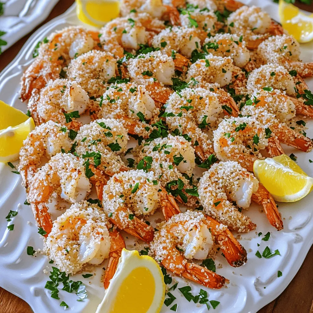 The magic of crispy baked shrimp starts with the right ingredients. First, use large shrimp. They provide a nice bite and cook well. Look for shrimp that is fresh and firm to the touch.