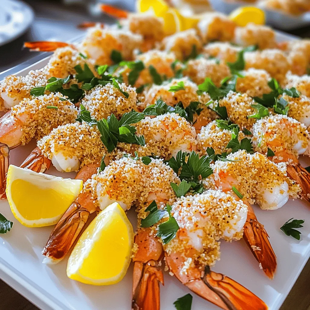 Magic Crispy Baked Shrimp has a special crunch and great taste. The key ingredients make this dish shine. You need shrimp, panko breadcrumbs, and Parmesan cheese to start. Each ingredient plays a big role in the texture and flavor.