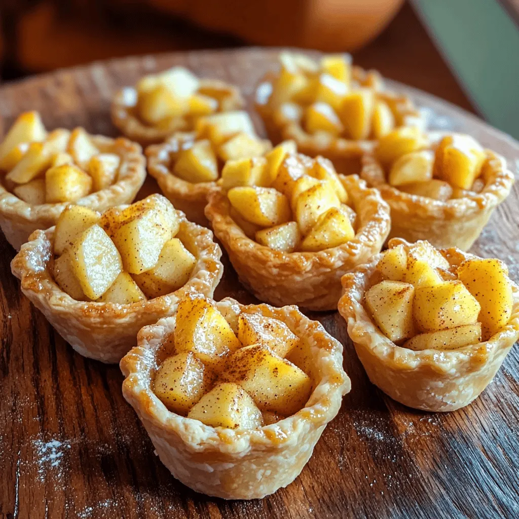 The mini apple pie recipe is simple and fun. You need just a few key ingredients. First, you want to choose the right apples. Granny Smith or Honeycrisp apples work best. They add a nice tartness and hold their shape during baking.