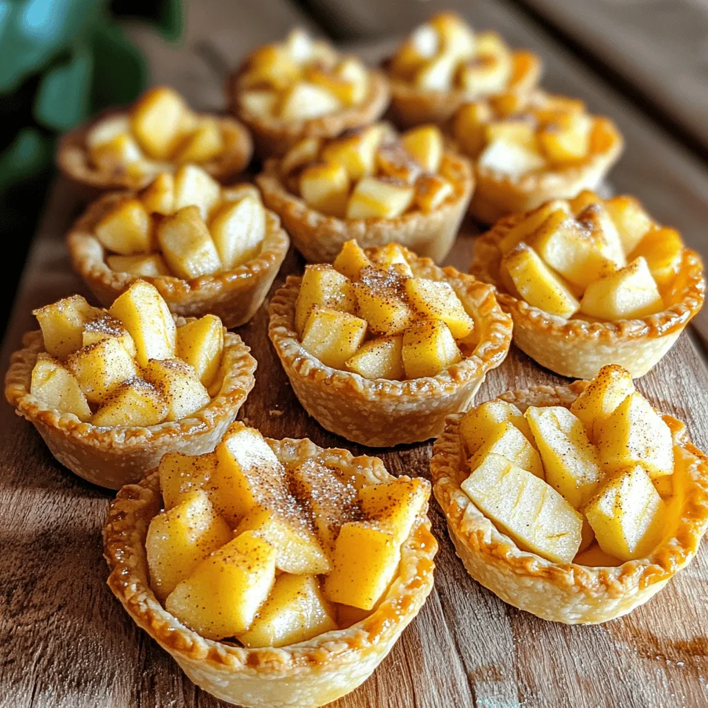 The mini apple pie recipe is simple and fun. You need just a few key ingredients. First, you want to choose the right apples. Granny Smith or Honeycrisp apples work best. They add a nice tartness and hold their shape during baking.