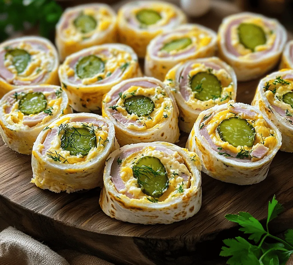 Are you in search of a delightful appetizer that’s not only easy to prepare but also a guaranteed hit with guests? Look no further than Ham and Pickle Pinwheels. This creative and tasty snack combines savory ham, creamy cheese, and zesty pickles all wrapped up in a soft tortilla. These pinwheels are perfect for a variety of occasions, whether it’s a festive party, a casual picnic, or a laid-back gathering with friends and family.