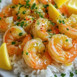 To make a lemon garlic shrimp recipe, you need fresh shrimp and simple ingredients. Gather one pound of large shrimp, olive oil, garlic, lemon zest, lemon juice, red pepper flakes, salt, pepper, and parsley. These ingredients create a quick seafood dinner that is rich in flavor.