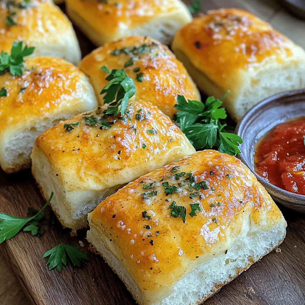 Garlic bread rolls are warm, fluffy rolls infused with garlic and herbs. They are easy garlic rolls that everyone loves. Their buttery taste and rich garlic flavor make them a favorite. Families enjoy them at gatherings, parties, and dinners.