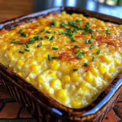 Southern Corn Pudding is a dish that embodies the essence of comfort food in Southern cuisine. Known for its creamy texture and rich flavors, this dish has become a staple at family gatherings, potlucks, and holiday feasts across the Southern United States. Often served alongside roasted meats and vegetables, corn pudding offers a delightful contrast with its sweet undertones and savory base, making it a beloved side dish that can easily steal the spotlight at any meal.