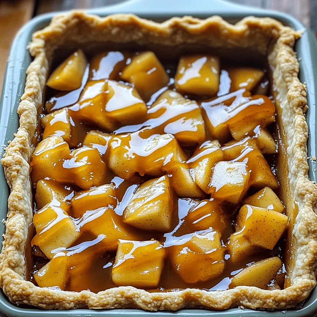 Salted caramel apple pie bars bring comfort in every bite. They combine crispy crust, sweet apples, and rich caramel. Each layer builds flavor, making them a treat for all ages.