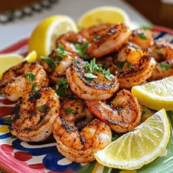 To make the best blackened shrimp recipe, you need fresh shrimp and spices. I always choose large shrimp, peeled and deveined. This size ensures they cook well and stay juicy. You can find them in most stores, fresh or frozen.