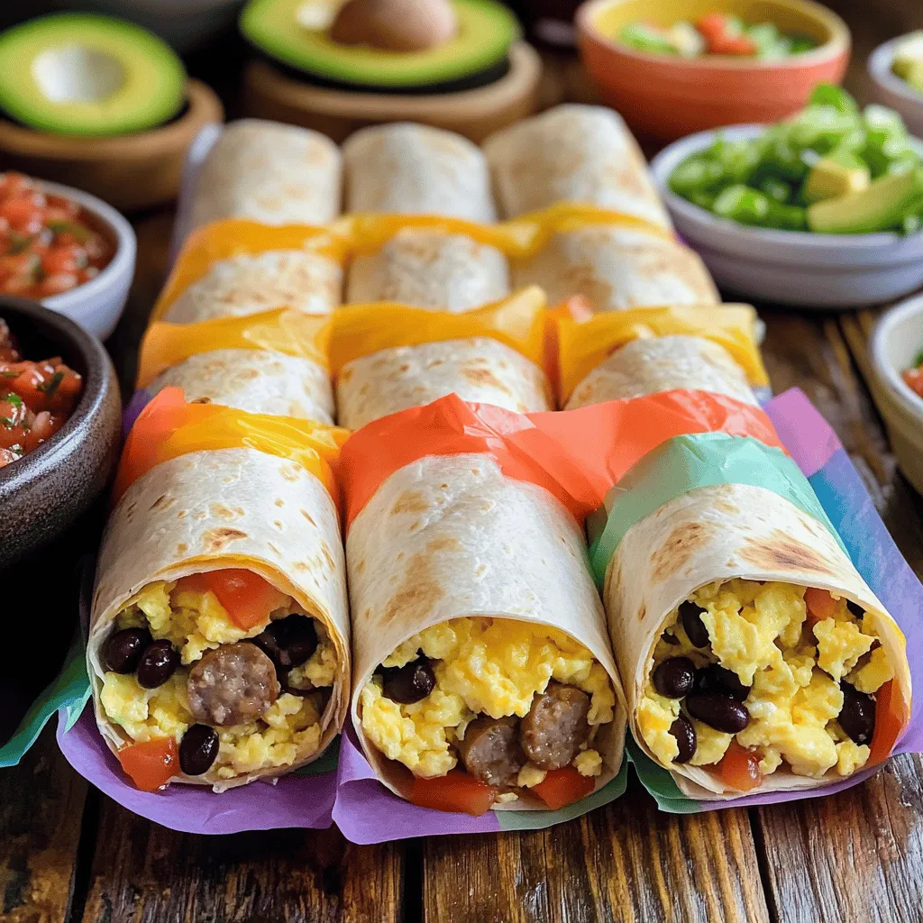 Freezer breakfast burritos are perfect for busy mornings. They save you time and keep you full. You can make them in advance, so you have breakfast ready to go.