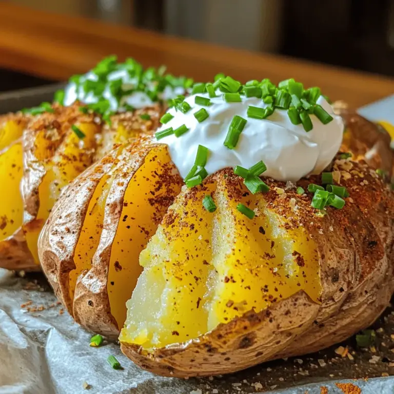 To make air fryer baked potatoes crispy, start with the right potatoes. I recommend using russet potatoes. They have a high starch content, which helps create that crispy skin we all love.