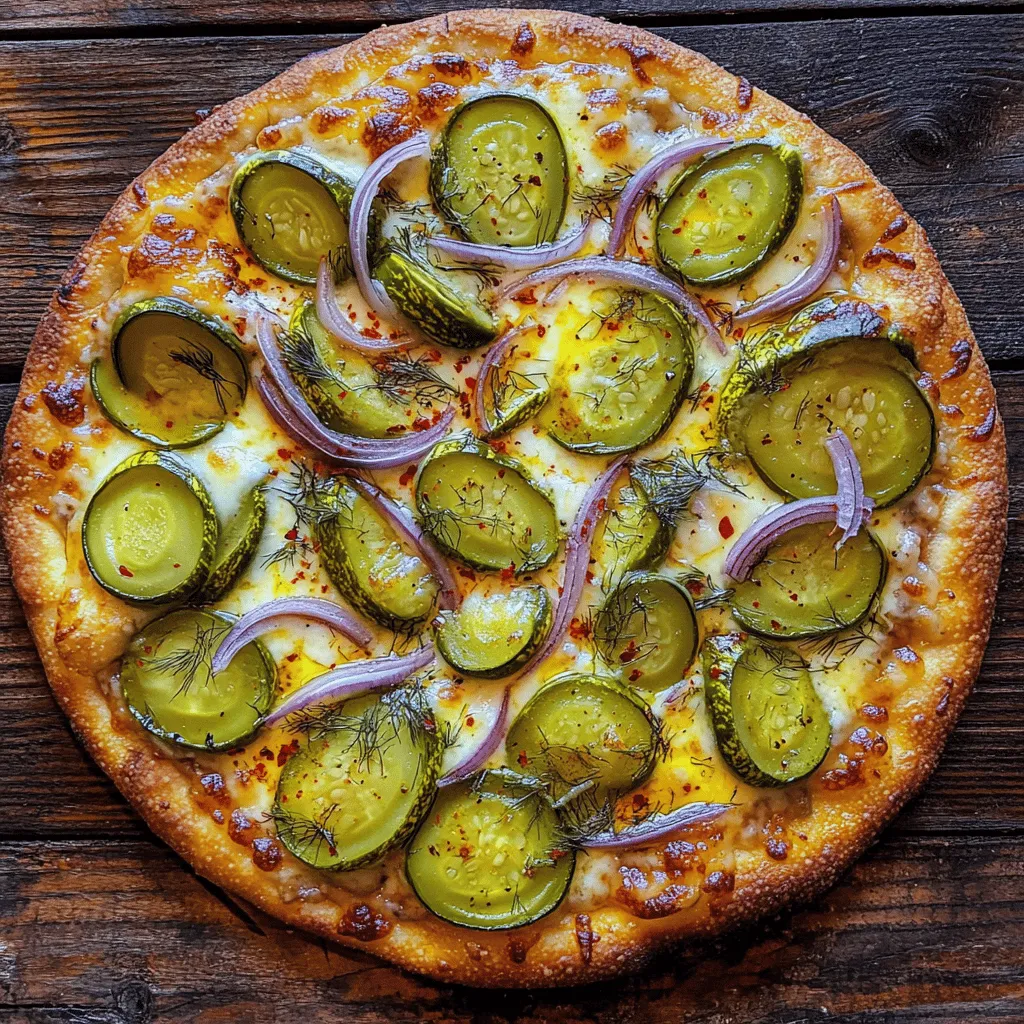 Pickle pizza is a fun twist on the classic dish. It blends pizza with tangy pickles. The history of pickle pizza is quite unique. It first appeared in the 2000s in the Midwest. Many believe it started in Chicago.