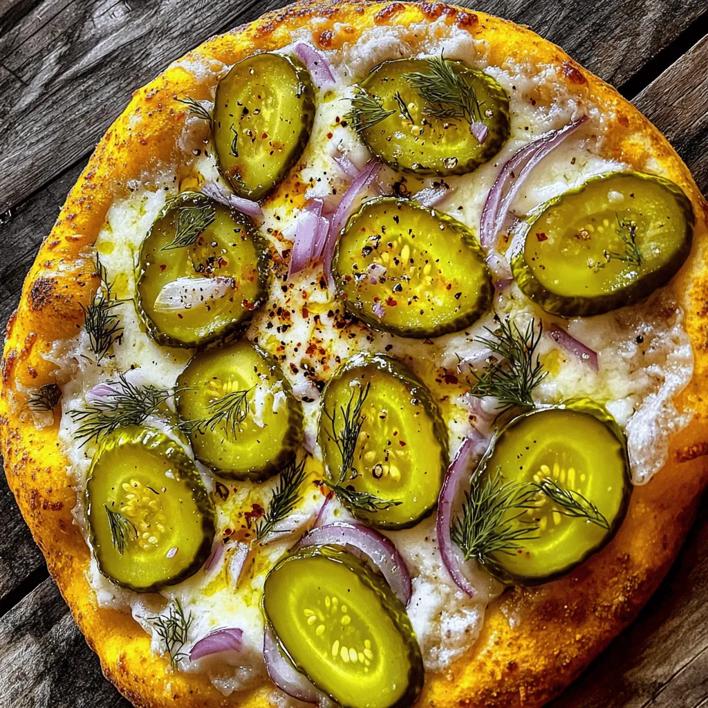 Pickle pizza is a fun twist on the classic dish. It blends pizza with tangy pickles. The history of pickle pizza is quite unique. It first appeared in the 2000s in the Midwest. Many believe it started in Chicago.