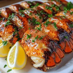 Garlic Butter Lobster Tail Recipe Savory and Simple