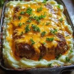 Mashed Potato Meatloaf Casserole Cozy and Hearty Dish